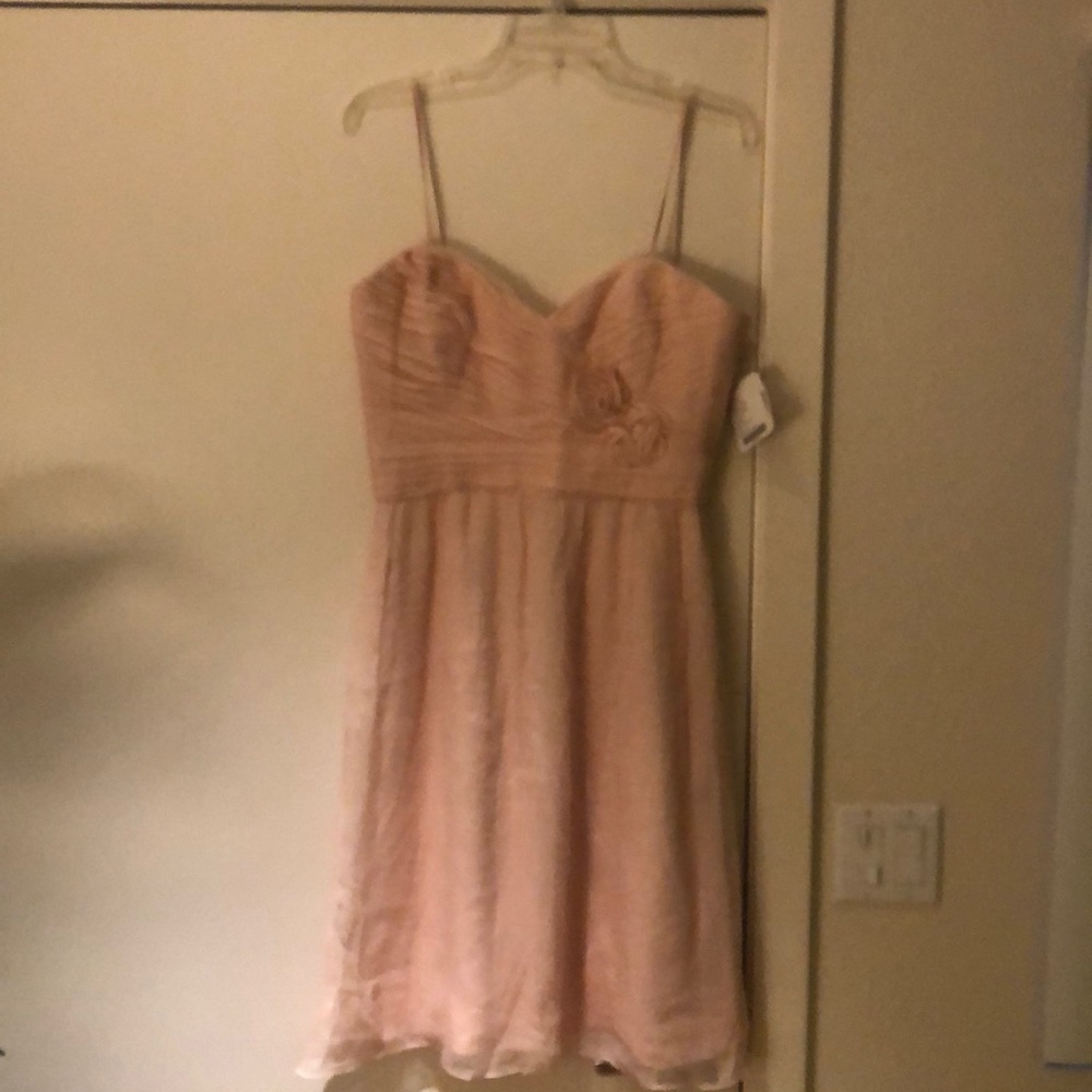 Blush pink cocktail/party dress